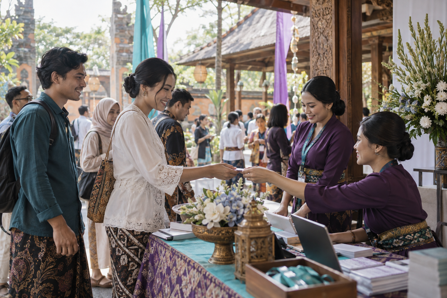 Komunitas Indonesia berdiskusi hangat dalam sebuah event